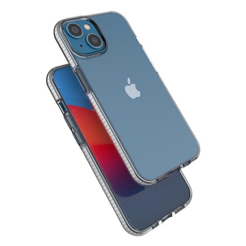 Spring Case etui iPhone 14 silikonowy pokrowiec z ramką czarne Spring Case etui iPhone 14 silikonowy pokrowiec z ramką czarne
