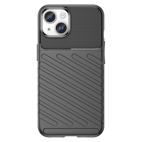 Thunder Case etui iPhone 14 pancerny pokrowiec czarny Thunder Case etui iPhone 14 pancerny pokrowiec czarny