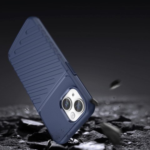 Thunder Case etui iPhone 14 pancerny pokrowiec niebieski Thunder Case etui iPhone 14 pancerny pokrowiec niebieski