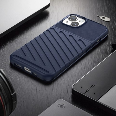Thunder Case etui iPhone 14 pancerny pokrowiec niebieski Thunder Case etui iPhone 14 pancerny pokrowiec niebieski