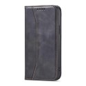 Magnet Fancy Case etui iPhone 14 Plus pokrowiec z klapką portfel podstawka czarne