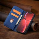 Magnet Fancy Case etui iPhone 14 Pro Max pokrowiec z klapką portfel podstawka niebieskie