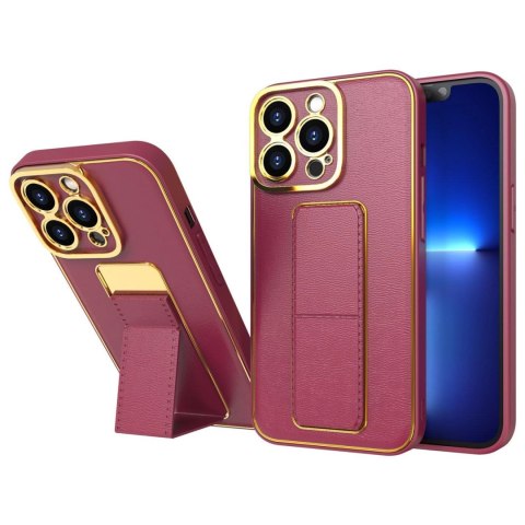 New Kickstand Case etui do iPhone 13 Pro Max z podstawką czerwony New Kickstand Case etui do iPhone 13 Pro Max z podstawką czerwony