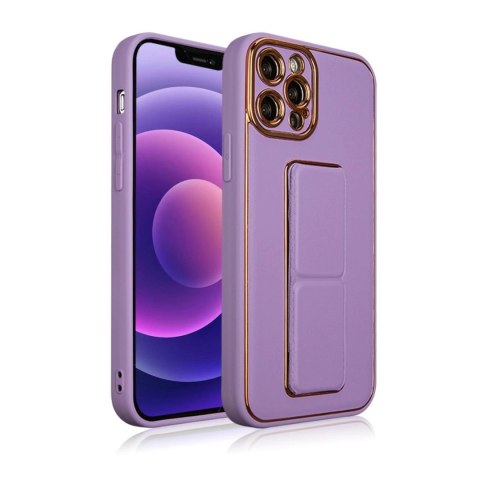 New Kickstand Case etui do iPhone 13 Pro Max z podstawką fioletowy New Kickstand Case etui do iPhone 13 Pro Max z podstawką fioletowy