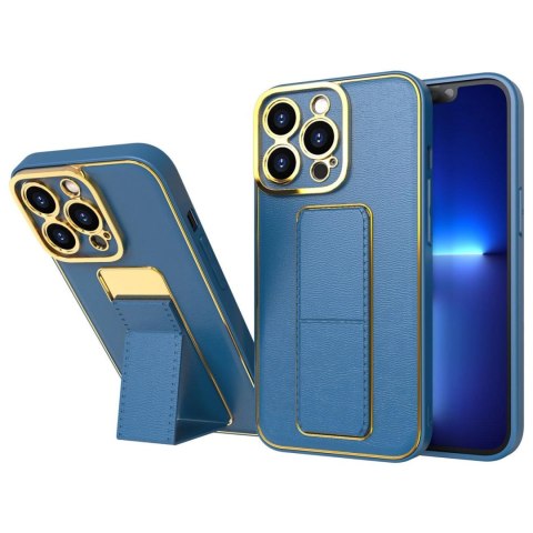 New Kickstand Case etui do iPhone 13 Pro z podstawką niebieski New Kickstand Case etui do iPhone 13 Pro z podstawką niebieski