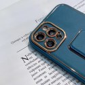 New Kickstand Case etui do iPhone 13 Pro z podstawką niebieski