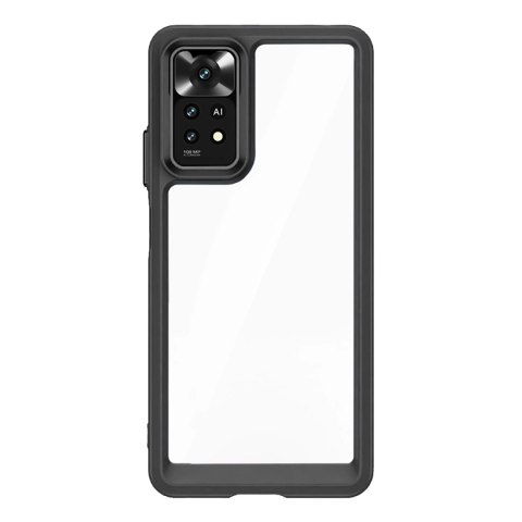 Etui silikonowe Outer Space Case do Xiaomi Poco M4 Pro 5G - czarne Etui silikonowe Outer Space Case do Xiaomi Poco M4 Pro 5G - czarne