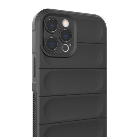 Magic Shield Case etui do iPhone 12 Pro Max elastyczny pancerny pokrowiec ciemnoniebieski Magic Shield Case etui do iPhone 12 Pro Max elastyczny pancerny pokrowiec ciemnoniebieski
