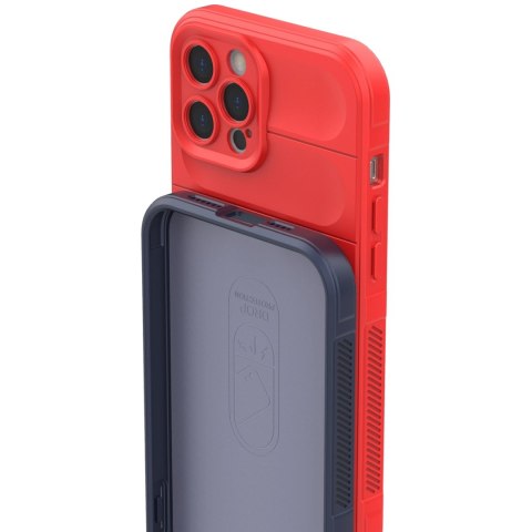 Magic Shield Case etui do iPhone 12 Pro Max elastyczny pancerny pokrowiec ciemnoniebieski Magic Shield Case etui do iPhone 12 Pro Max elastyczny pancerny pokrowiec ciemnoniebieski