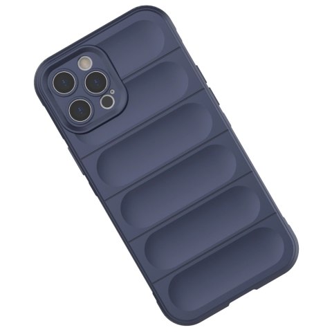 Magic Shield Case etui do iPhone 12 Pro Max elastyczny pancerny pokrowiec ciemnoniebieski Magic Shield Case etui do iPhone 12 Pro Max elastyczny pancerny pokrowiec ciemnoniebieski