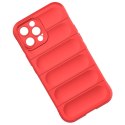 Magic Shield Case etui do iPhone 12 Pro Max elastyczny pancerny pokrowiec ciemnoniebieski
