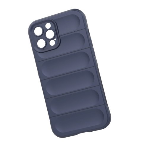 Magic Shield Case etui do iPhone 12 Pro Max elastyczny pancerny pokrowiec ciemnoniebieski Magic Shield Case etui do iPhone 12 Pro Max elastyczny pancerny pokrowiec ciemnoniebieski