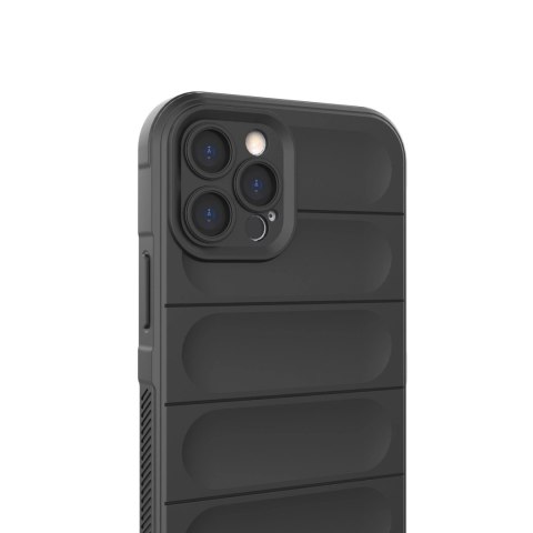 Magic Shield Case etui do iPhone 12 Pro elastyczny pancerny pokrowiec burgundowy Magic Shield Case etui do iPhone 12 Pro elastyczny pancerny pokrowiec burgundowy