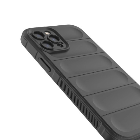 Magic Shield Case etui do iPhone 12 Pro elastyczny pancerny pokrowiec burgundowy Magic Shield Case etui do iPhone 12 Pro elastyczny pancerny pokrowiec burgundowy