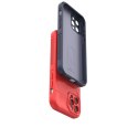Magic Shield Case etui do iPhone 12 Pro elastyczny pancerny pokrowiec burgundowy