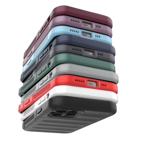 Magic Shield Case etui do iPhone 12 Pro elastyczny pancerny pokrowiec burgundowy Magic Shield Case etui do iPhone 12 Pro elastyczny pancerny pokrowiec burgundowy