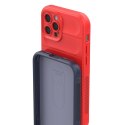 Magic Shield Case etui do iPhone 12 Pro elastyczny pancerny pokrowiec burgundowy
