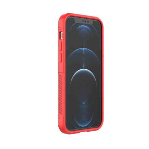 Magic Shield Case etui do iPhone 12 Pro elastyczny pancerny pokrowiec burgundowy Magic Shield Case etui do iPhone 12 Pro elastyczny pancerny pokrowiec burgundowy