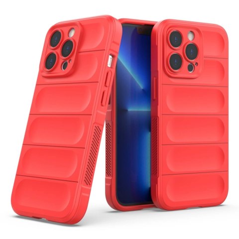 Magic Shield Case etui do iPhone 13 Pro Max elastyczny pancerny pokrowiec czerwony Magic Shield Case etui do iPhone 13 Pro Max elastyczny pancerny pokrowiec czerwony