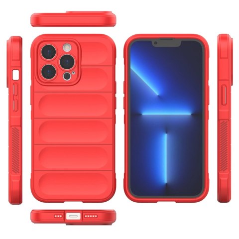 Magic Shield Case etui do iPhone 13 Pro elastyczny pancerny pokrowiec czerwony Magic Shield Case etui do iPhone 13 Pro elastyczny pancerny pokrowiec czerwony