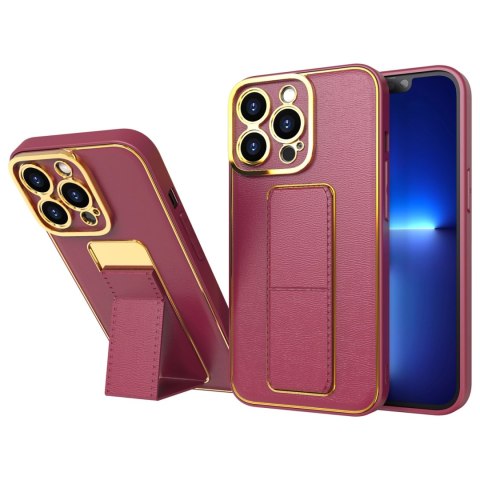New Kickstand Case etui do iPhone 12 Pro z podstawką czerwony New Kickstand Case etui do iPhone 12 Pro z podstawką czerwony
