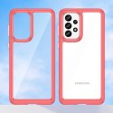 Outer Space Case etui do Samsung Galaxy A33 5G pokrowiec z elastyczną ramką czerwone