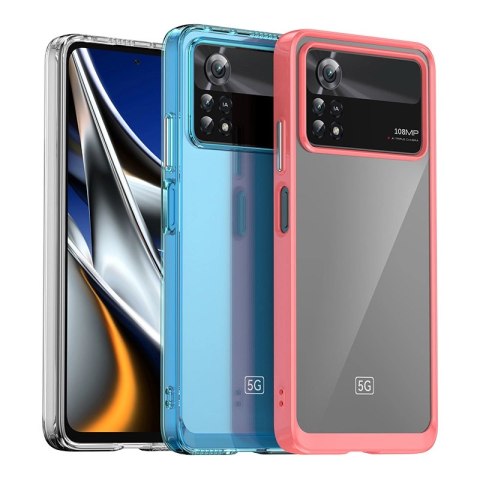 Outer Space Case etui Xiaomi Poco X4 Pro 5G pokrowiec z elastyczną ramką czarne Outer Space Case etui Xiaomi Poco X4 Pro 5G pokrowiec z elastyczną ramką czarne