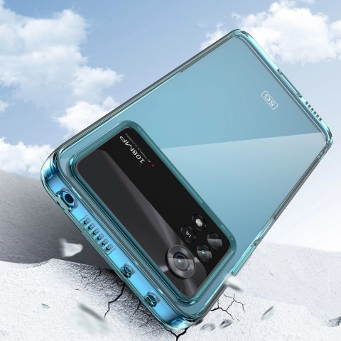 Outer Space Case etui Xiaomi Poco X4 Pro 5G pokrowiec z elastyczną ramką czarne Outer Space Case etui Xiaomi Poco X4 Pro 5G pokrowiec z elastyczną ramką czarne