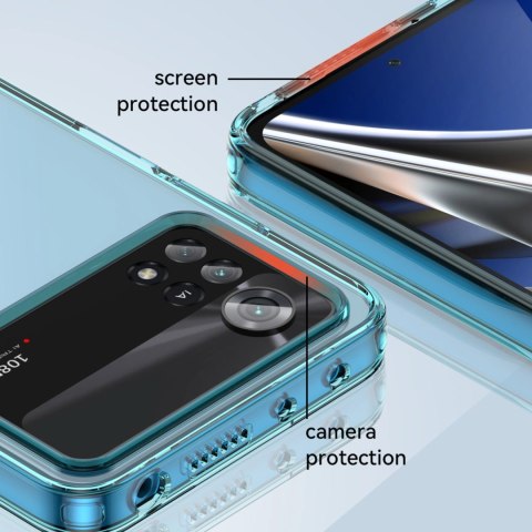 Outer Space Case etui Xiaomi Poco X4 Pro 5G pokrowiec z elastyczną ramką czarne Outer Space Case etui Xiaomi Poco X4 Pro 5G pokrowiec z elastyczną ramką czarne