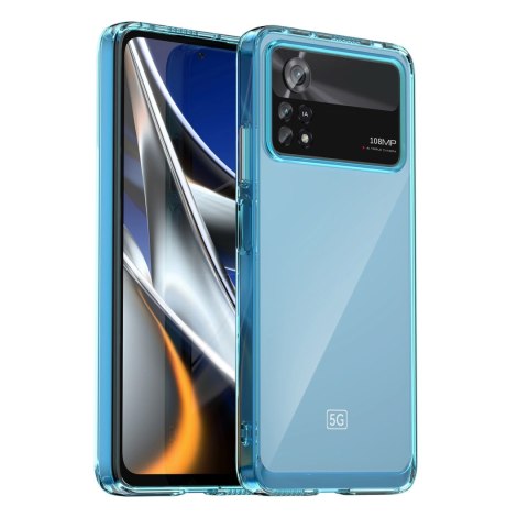 Outer Space Case etui Xiaomi Poco X4 Pro 5G pokrowiec z elastyczną ramką czarne Outer Space Case etui Xiaomi Poco X4 Pro 5G pokrowiec z elastyczną ramką czarne