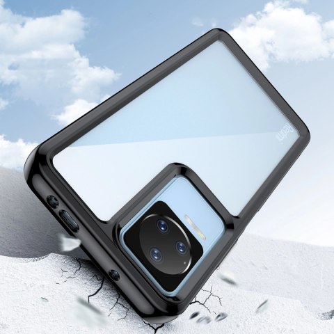 Outer Space Case etui Xiaomi Poco F4 5G pokrowiec z elastyczną ramką czarne Outer Space Case etui Xiaomi Poco F4 5G pokrowiec z elastyczną ramką czarne