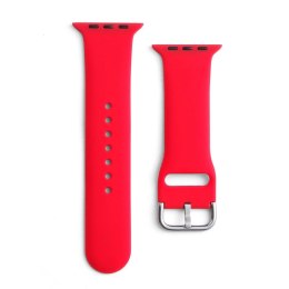 Silicone Strap APS silikonowa opaska do Watch 9 / 8 / 7 / 6 / 5 / 4 / 3 / 2 / SE (41 / 40 / 38mm) pasek bransoleta do zegarka cz