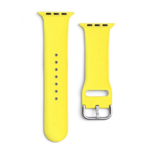 Silicone Strap APS silikonowa opaska do Watch 9 / 8 / 7 / 6 / 5 / 4 / 3 / 2 / SE (41 / 40 / 38mm) pasek bransoleta do zegarka żó Silicone Strap APS silikonowa opaska do Watch 9 / 8 / 7 / 6 / 5 / 4 / 3 / 2 / SE (41 / 40 / 38mm) pasek bransoleta do zegarka żó