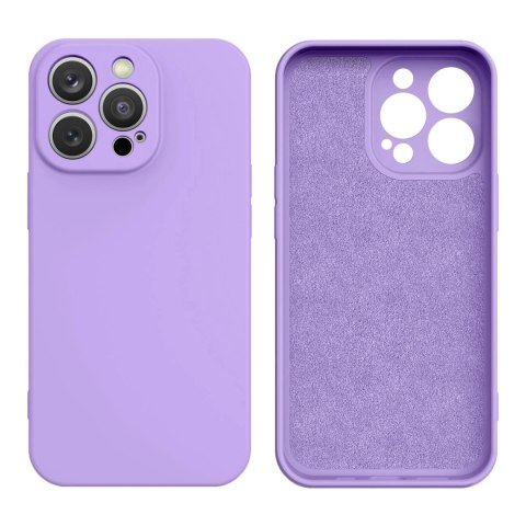 Silicone case etui iPhone 14 Plus silikonowy pokrowiec fioletowe Silicone case etui iPhone 14 Plus silikonowy pokrowiec fioletowe