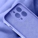 Silicone case etui iPhone 14 Plus silikonowy pokrowiec jasnoniebieskie