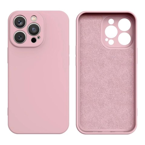 Silicone case etui iPhone 14 Plus silikonowy pokrowiec różowe Silicone case etui iPhone 14 Plus silikonowy pokrowiec różowe