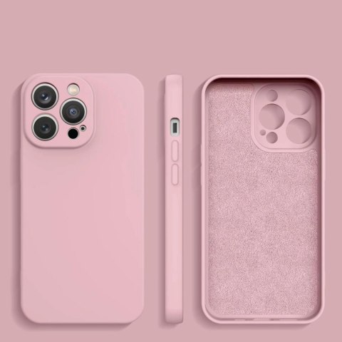 Silicone case etui iPhone 14 Plus silikonowy pokrowiec różowe Silicone case etui iPhone 14 Plus silikonowy pokrowiec różowe