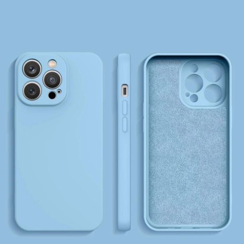 Silicone case etui Xiaomi Redmi Note 11 Pro 5G / 11 Pro / 11E Pro silikonowy pokrowiec jasnoniebieskie Silicone case etui Xiaomi Redmi Note 11 Pro 5G / 11 Pro / 11E Pro silikonowy pokrowiec jasnoniebieskie