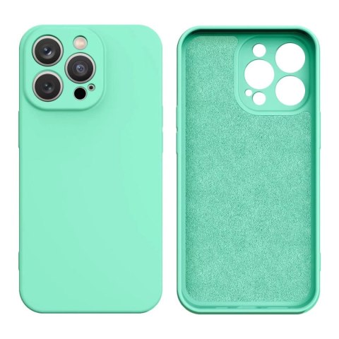 Silicone case etui Xiaomi Redmi Note 11 Pro 5G / 11 Pro / 11E Pro silikonowy pokrowiec miętowozielone Silicone case etui Xiaomi Redmi Note 11 Pro 5G / 11 Pro / 11E Pro silikonowy pokrowiec miętowozielone