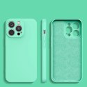 Silicone case etui Xiaomi Redmi Note 11 Pro 5G / 11 Pro / 11E Pro silikonowy pokrowiec miętowozielone Silicone case etui Xiaomi Redmi Note 11 Pro 5G / 11 Pro / 11E Pro silikonowy pokrowiec miętowozielone