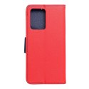 Kabura FANCY Book do XIAOMI Redmi Note 12 Pro Plus 5G czerwono granatowy Kabura FANCY Book do XIAOMI Redmi Note 12 Pro Plus 5G czerwono granatowy