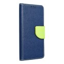 Kabura FANCY Book do XIAOMI Redmi Note 12 Pro Plus 5G granatowo limonkowy