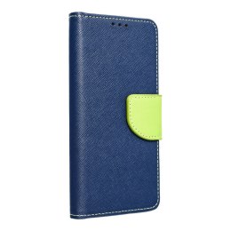 Kabura FANCY Book do XIAOMI Redmi Note 12 Pro Plus 5G granatowo limonkowy