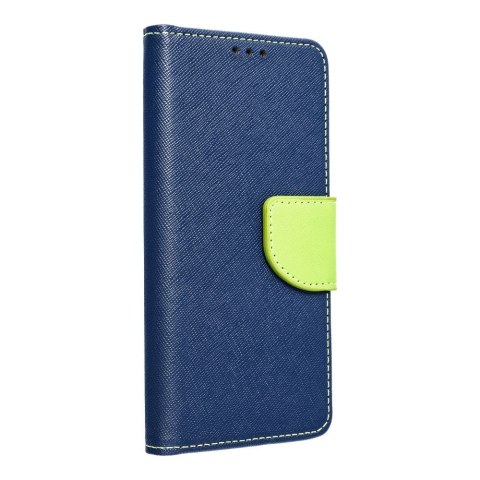 Kabura FANCY Book do XIAOMI Redmi Note 12 Pro Plus 5G granatowo limonkowy