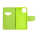 Kabura FANCY Book do XIAOMI Redmi Note 12 Pro Plus 5G granatowo limonkowy
