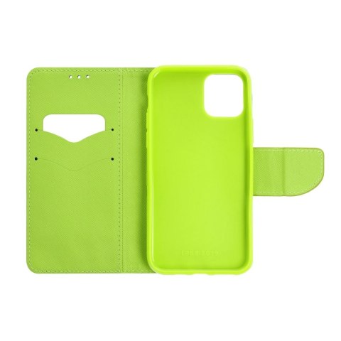 Kabura FANCY Book do XIAOMI Redmi Note 12 Pro Plus 5G granatowo limonkowy Kabura FANCY Book do XIAOMI Redmi Note 12 Pro Plus 5G granatowo limonkowy