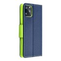 Kabura FANCY Book do XIAOMI Redmi Note 12 Pro Plus 5G granatowo limonkowy