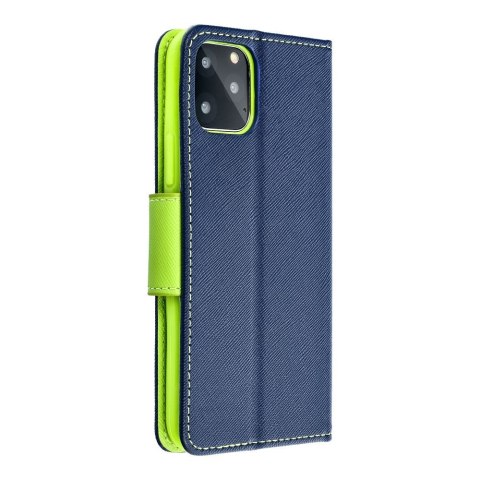 Kabura FANCY Book do XIAOMI Redmi Note 12 Pro Plus 5G granatowo limonkowy Kabura FANCY Book do XIAOMI Redmi Note 12 Pro Plus 5G granatowo limonkowy