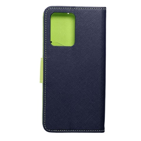 Kabura FANCY Book do XIAOMI Redmi Note 12 Pro Plus 5G granatowo limonkowy Kabura FANCY Book do XIAOMI Redmi Note 12 Pro Plus 5G granatowo limonkowy