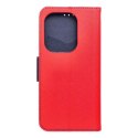 Kabura FANCY Book do XIAOMI Redmi Note 13 Pro 4G czerwono granatowy